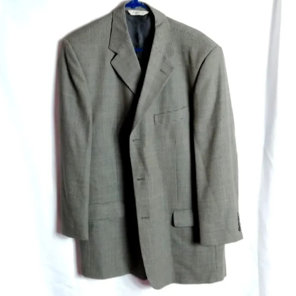 Pronto Uomo worsted wool suit jacket